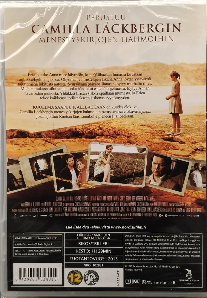 UUSI (DVD) FJÄLLBACKAN MURHAT 6 - Kuolema saapuu Fjällbackaan (2012)