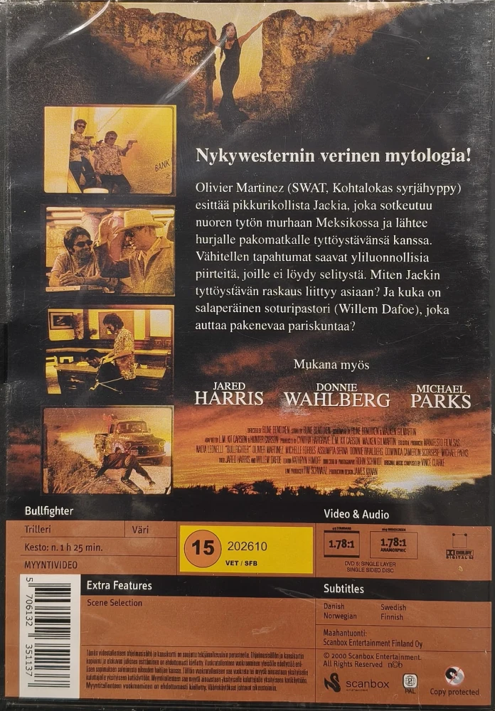 UUSI (DVD) Olivier Martinez: Bullfighter (2000) SUOMIKANNET