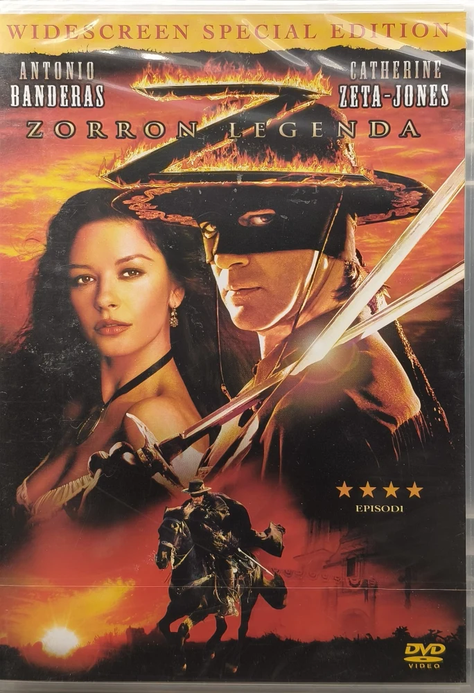 UUSI (DVD) Zorron Legenda  - The Legend of Zorro (2005) SUOMIKANNET