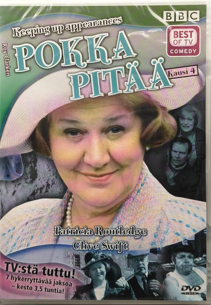 UUSI (2 DVD) Pokka pitää - Keeping up appearances: Kausi 4 (1993) SUOMIKANNET