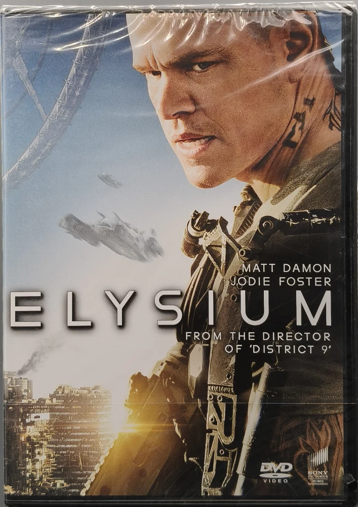 UUSI (DVD) Matt Damon  Jodie Foster: Elysium (2013) SUOMIKANNET