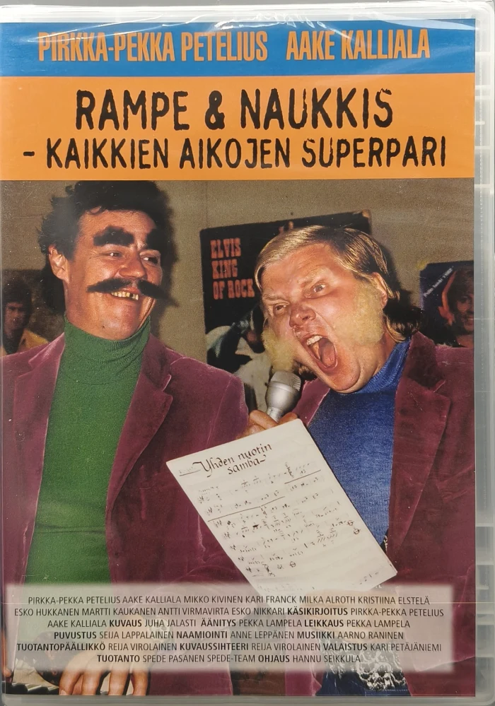 UUSI (DVD) Rampe ja Naukkis - Kaikkien Aikojen Superpari (1990)