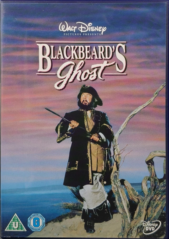 DVD) Merirosvo Mustaparta  - Blackbeard's Ghost (1968) SUOMITEKSTIT