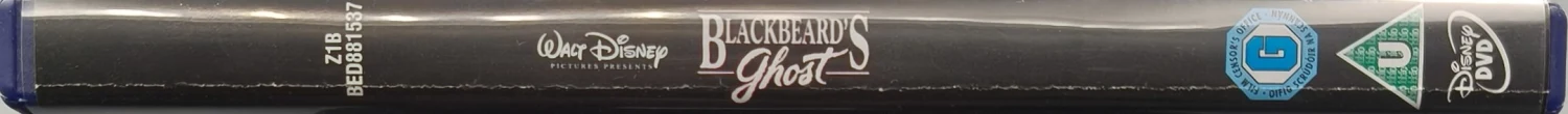 DVD) Merirosvo Mustaparta  - Blackbeard's Ghost (1968) SUOMITEKSTIT