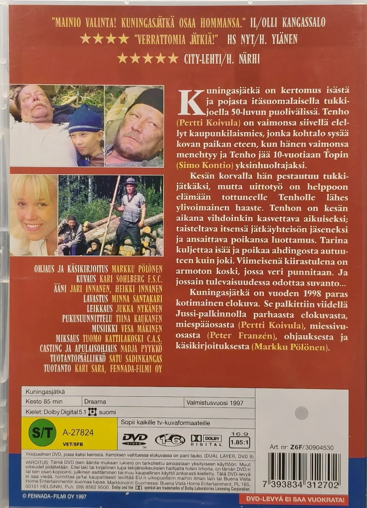 DVD) Markku Pölönen: Kuningasjätkä (1997)