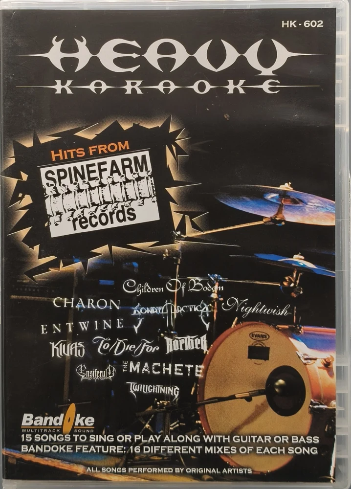 DVD) Heavy Karaoke - Hits From Spinefarm