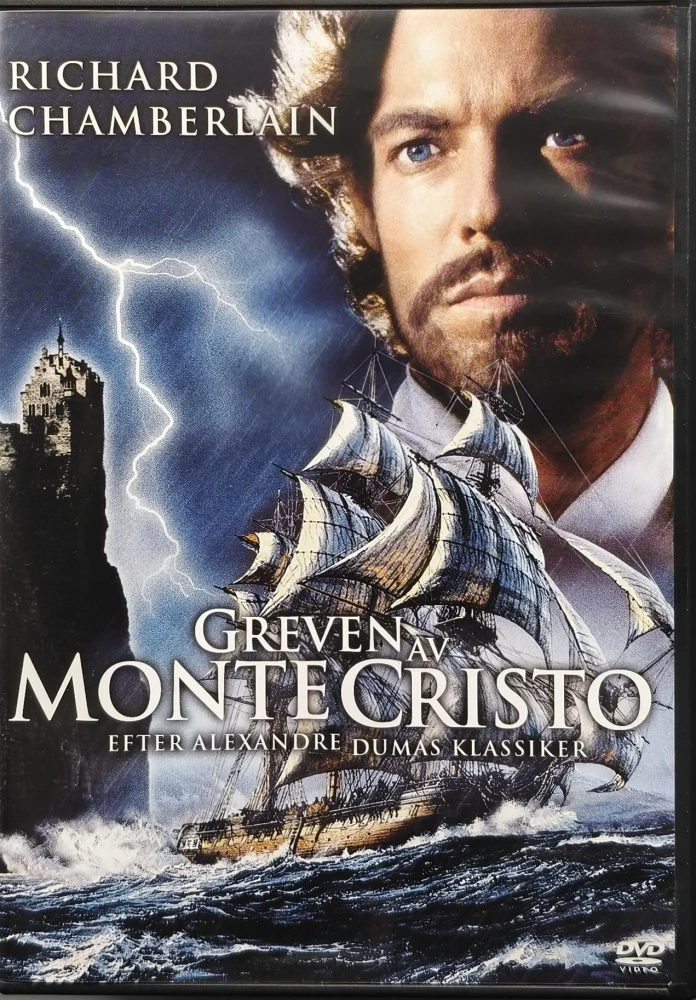 DVD) Richard Chamberlain: Monte Criston kreivi (1975)