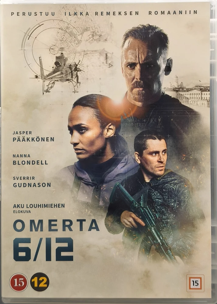DVD)  Aku Louhimies: Omerta 6/12 (2021) Jasper Pääkkönen,