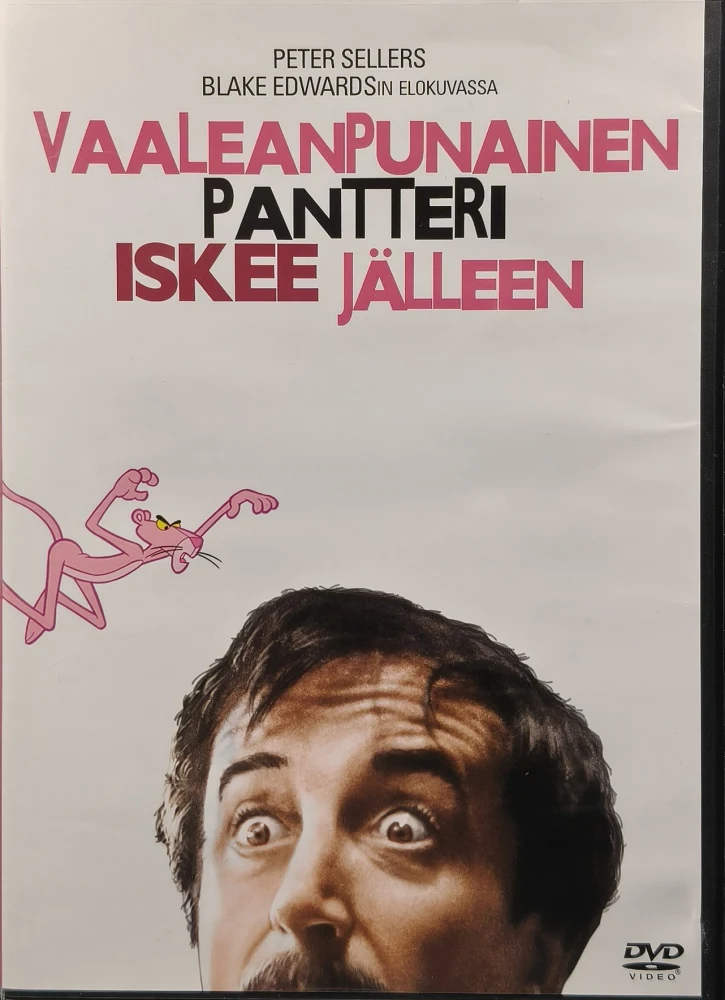 DVD) Peter Sellers: Vaaleanpunainen Pantteri iskee jälleen (1976)