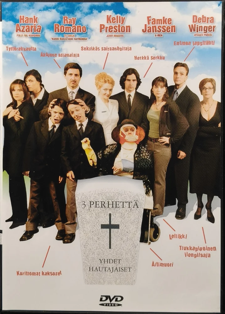 DVD)  Ray Romano: 3 Perhettä Ja Yhdet Hautajaiset - Eulogy (2004)