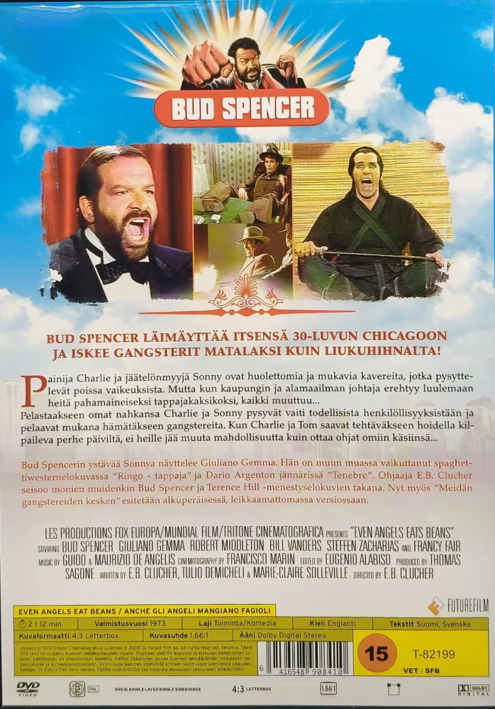 DVD) Bud Spencer: Meidän gangstereiden kesken (1973)