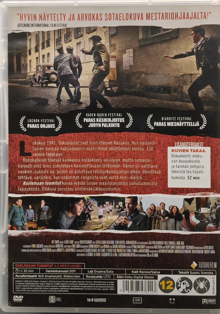 DVD) Volker Schlöndorff: Kuolemaan tuomitut (2011)