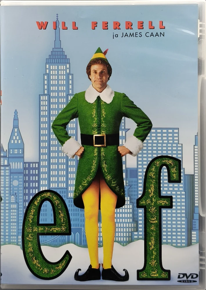 DVD) Will Ferrell, James Caan: Elf (2003) SUOMIKANNET