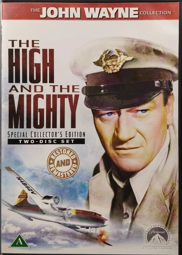 2 DVD) John Wayne: The High and the Mighty - Paluuta ei ole (1954) SUOMITEKSTIT
