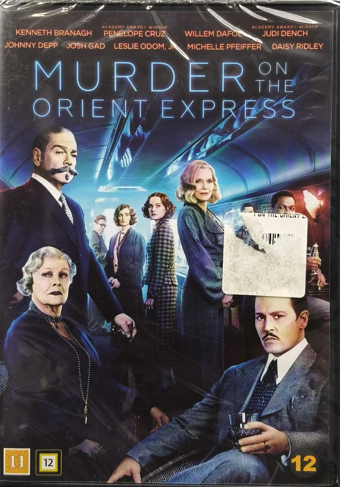 UUSI (DVD) Murder On The Orient Express - Idän Pikajunan Arvoitus (2017)