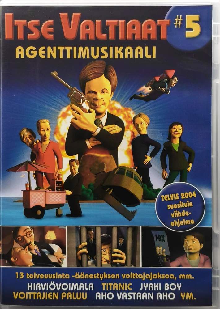 DVD) Itse valtiaat # 5 + Agenttimusikaali