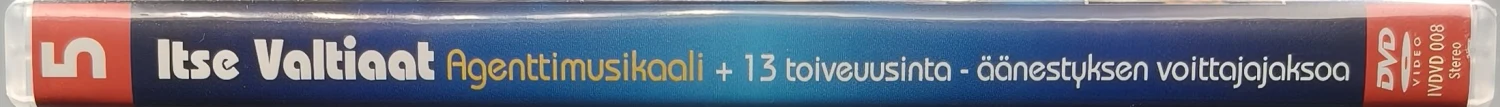 DVD) Itse valtiaat # 5 + Agenttimusikaali
