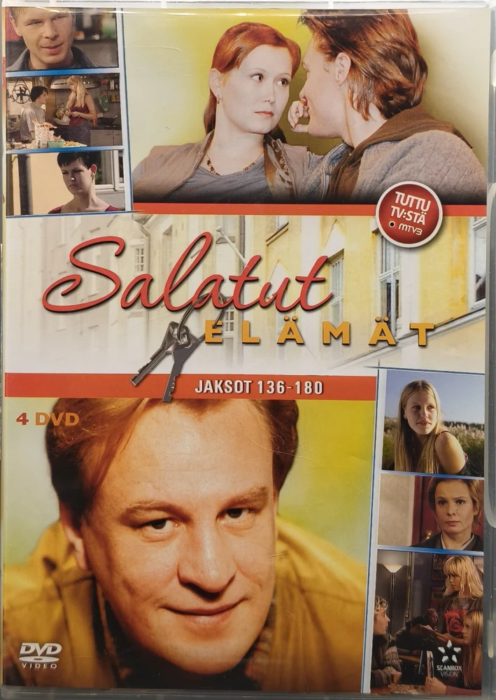 4 DVD) Salatut elämät - Jaksot 136-180