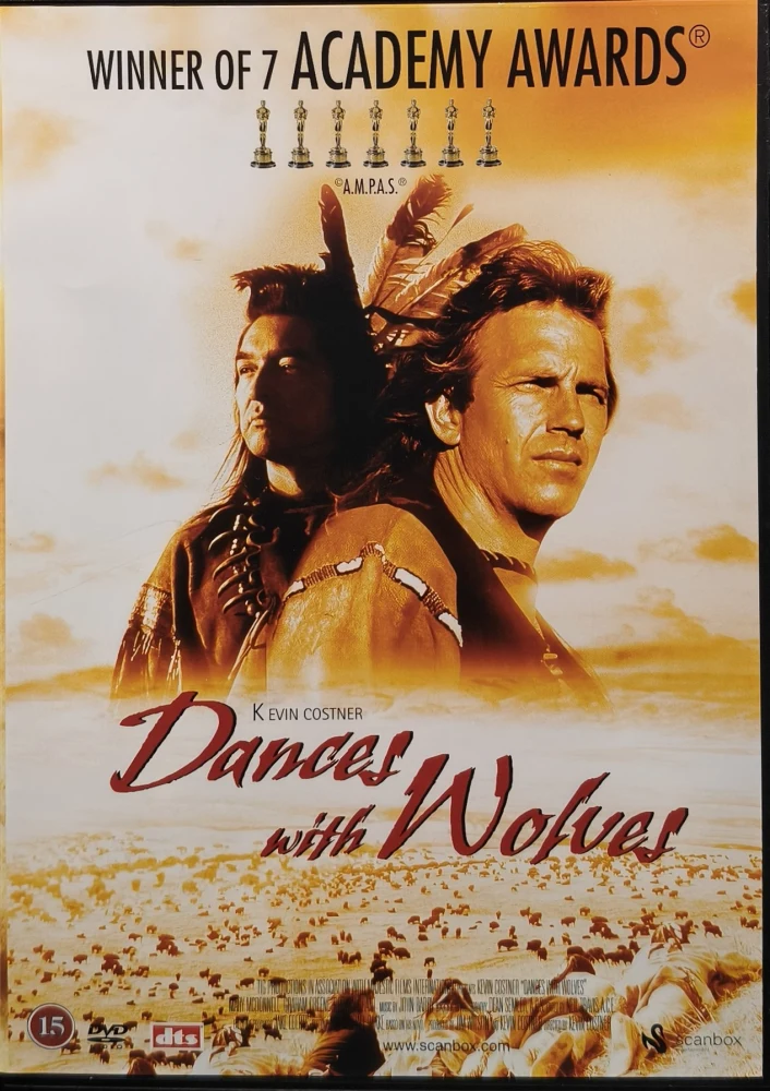 DVD) Dances with Wolves - Tanssii susien kanssa (1990) SUOMITEKSTIT