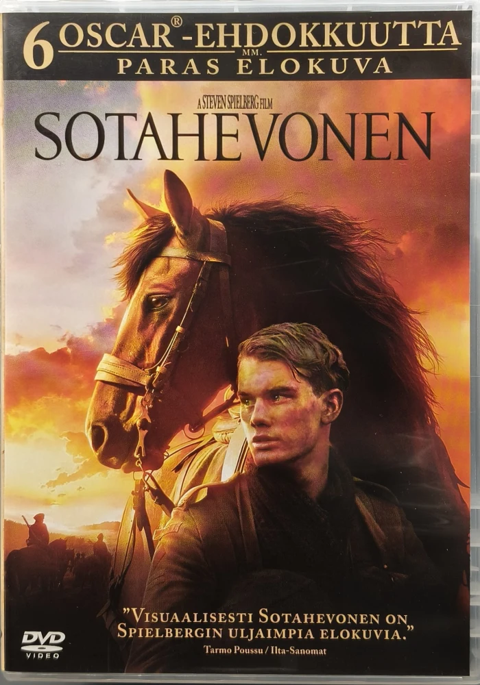 DVD) Steven Spielberg: Sotahevonen - War Horse (2011)