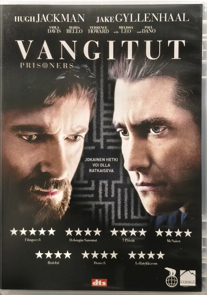DVD) Hugh Jackman, Jake Gyllenhaal: Vangitut - Prisoners (2013)