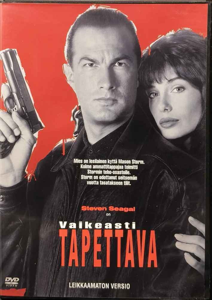 DVD) Steven Seagal: Vaikeasti Tapettava - Hard To Kill (1990) SUOMIKANNET