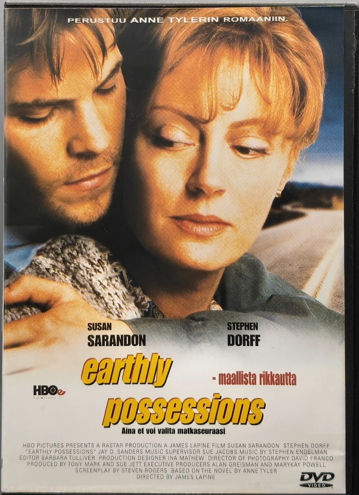 DVD) Susan Sarandon: Earthly Possessions - Maallista Rikkautta (1999)