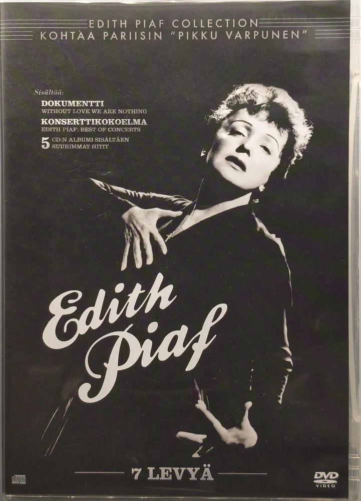 2 DVD + 5 CD) Edith Piaf Collection - Kokoelma (2009)