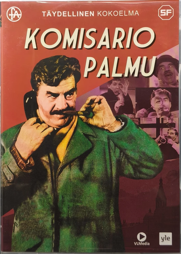 4 DVD) Matti Kassila: Komisario Palmu - Täydellinen kokoelma - Elokuvat
