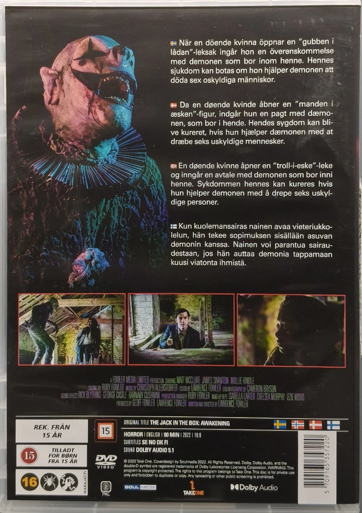 DVD) THE JACK IN THE BOX - Awakening (2020) SUOMITEKSTIT