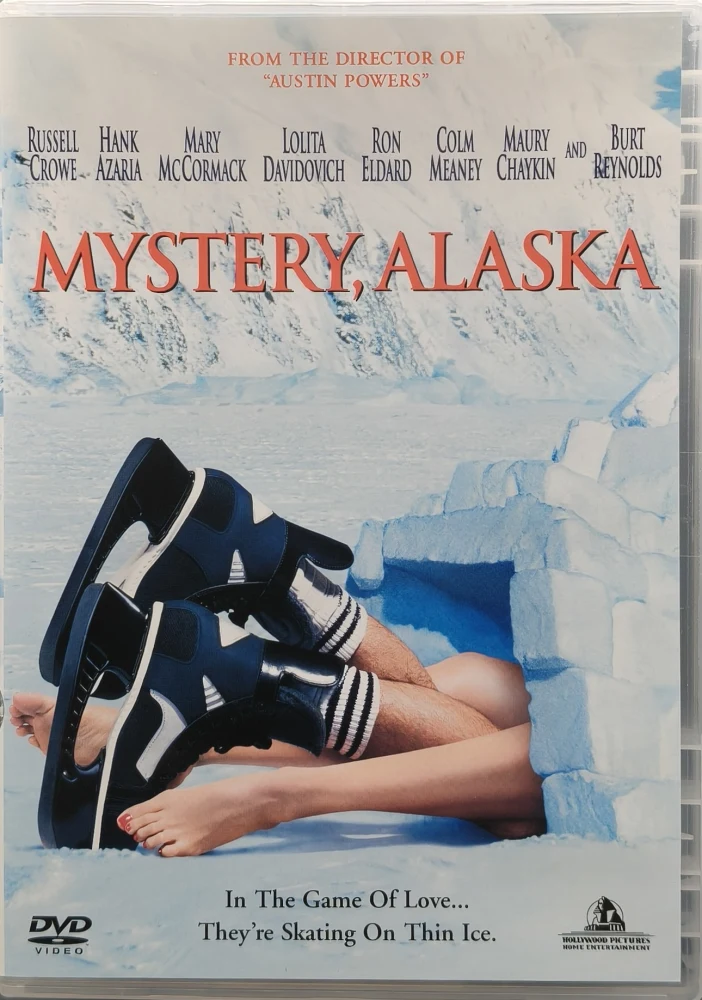 DVD) Russell Crowe, Burt Reynolds: Mystery, Alaska - Mysteeri, Alaska (1999) SUOMITEKSTIT
