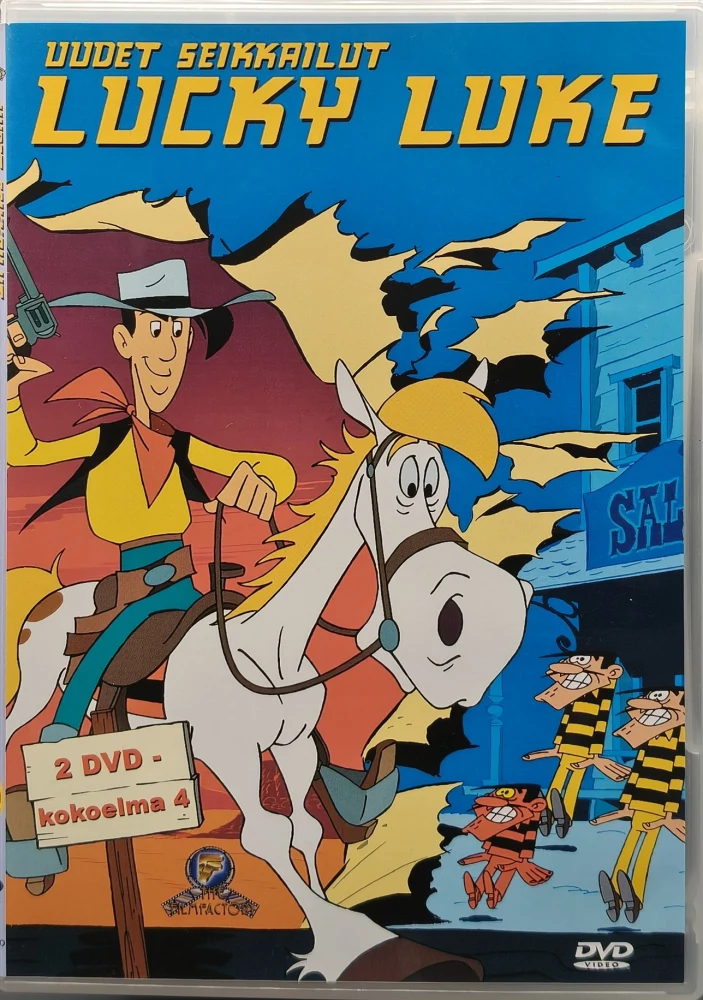 2 DVD) Lucky Luke Uudet Seikkailut Kokoelma 4 (2003)