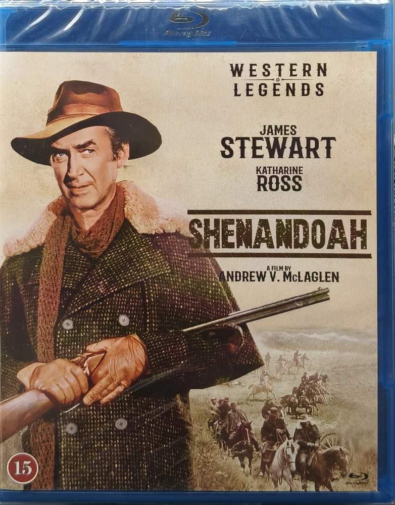 UUSI (BLU-RAY) James Stewart: Shenandoah - KUNNIAN LAAKSO (1965)