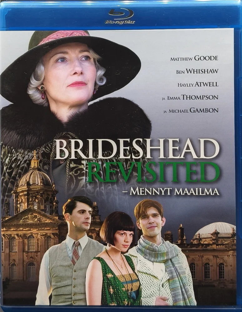 BLU-RAY) Emma Thompson: Brideshead Revisited - Mennyt maailma (2008) SUOMIKANNET