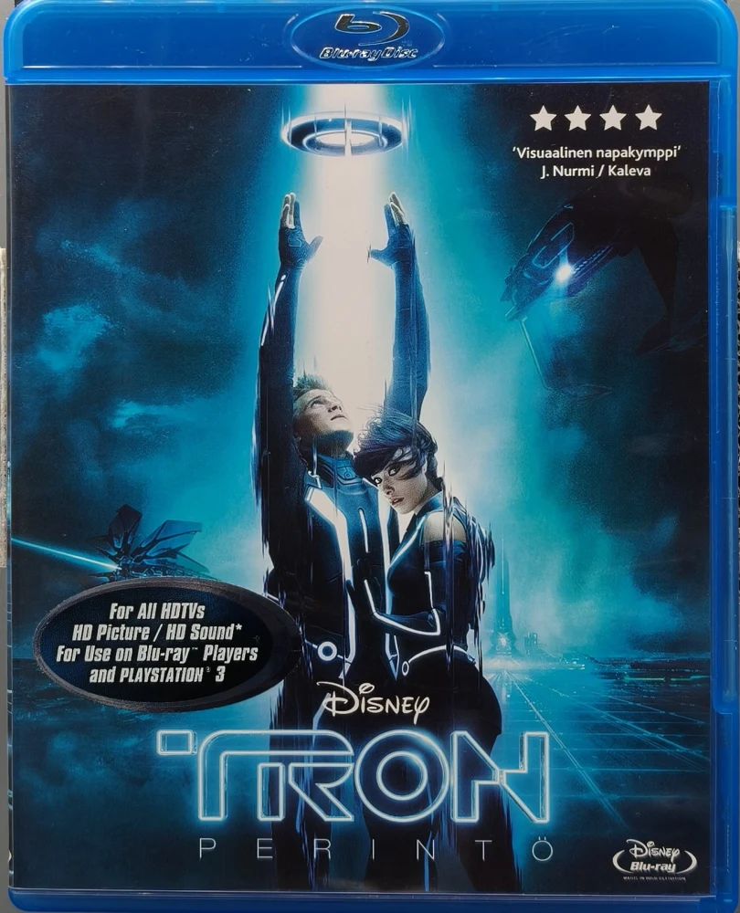 BLU-RAY) Tron: Perintö - Tron: Legacy (2010) SUOMIKANNET