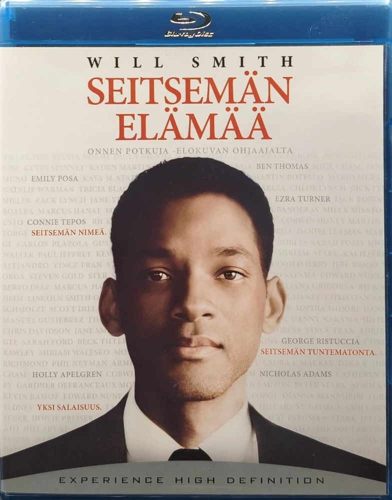 BLU-RAY) Seitsemän Elämää - Seven Pounds (2008) SUOMIKANNET