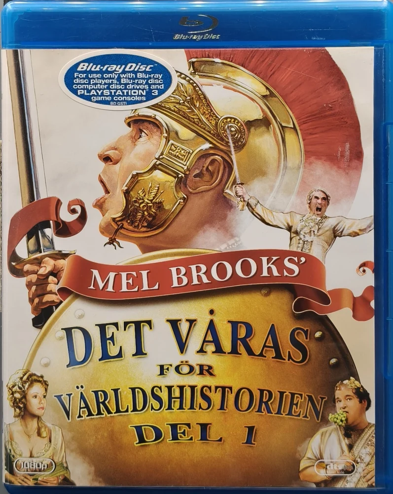 BLU-RAY) Mel Brooks: Mieletön maailmanhistoria (1981) SUOMITEKSTIT