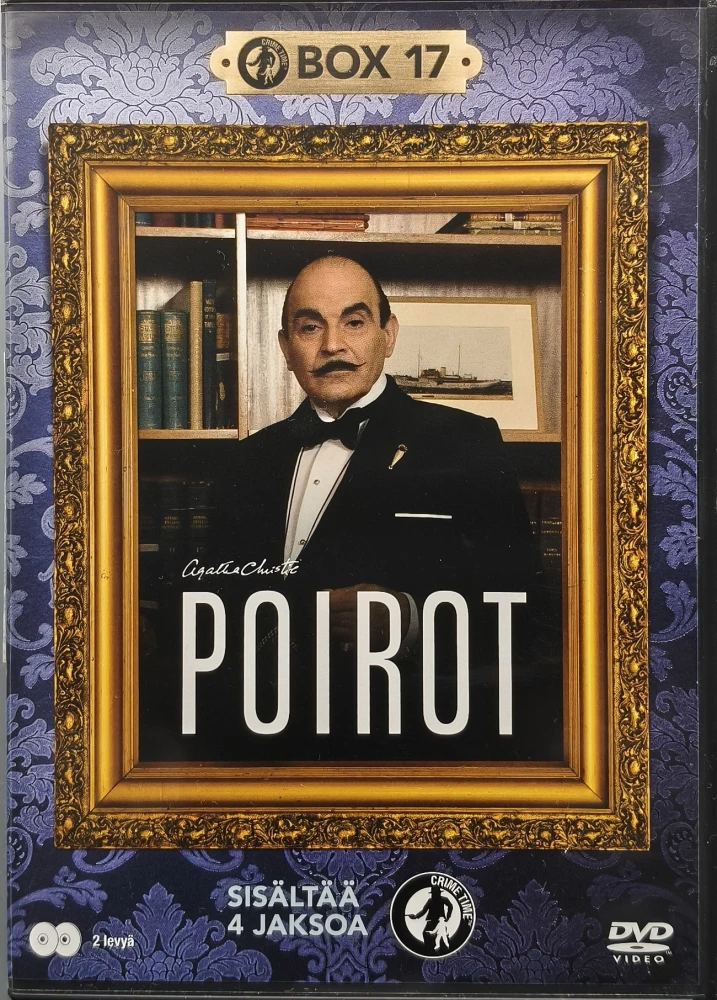 2 DVD) POIROT - BOX 17 - SUOMIKANNET