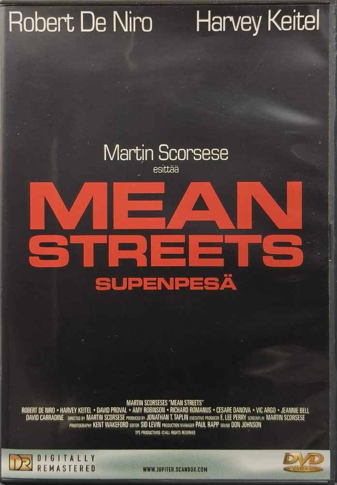 DVD) Martin Scorsese: Mean Streets - Sudenpesä (1973) SUOMIKANNET/JUPITER