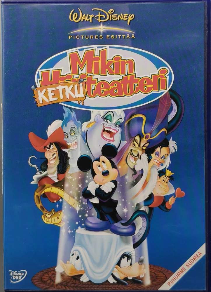 DVD) Mikin Ketkuteatteri (2002) PUHUMME SUOMEA